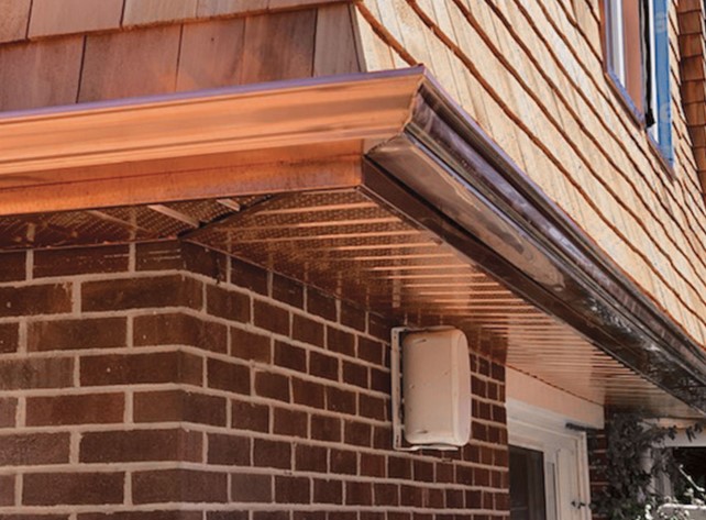 Copper Fascia