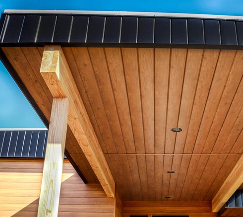 Wood Soffit