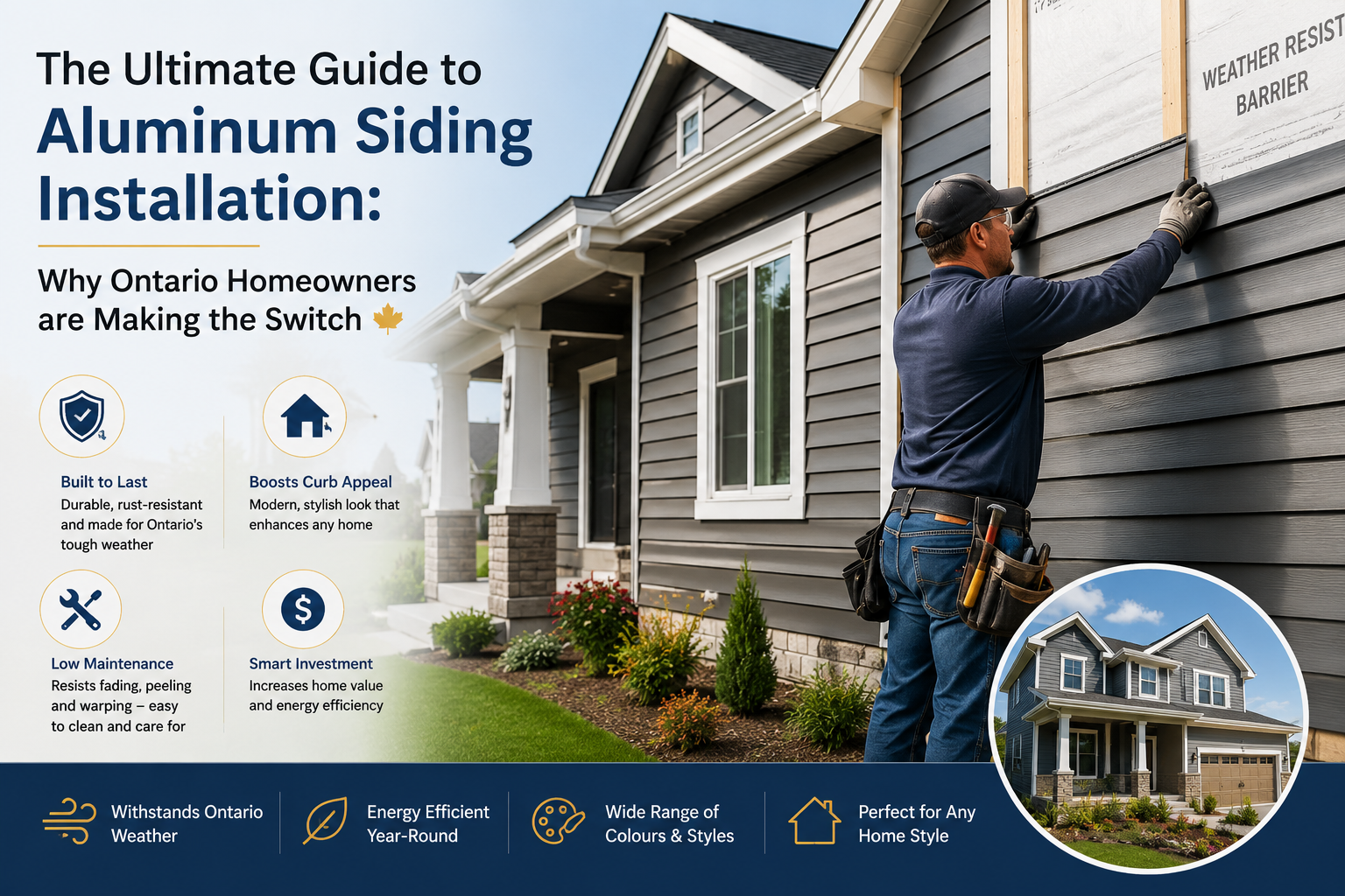 Aluminum Siding Installation